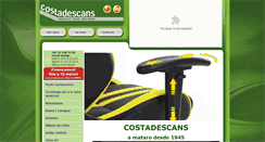 Desktop Screenshot of costadescans.com